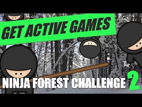 Ninja Forest Challenge 2 - Virtual Martial Arts Workout (Get Active Games)