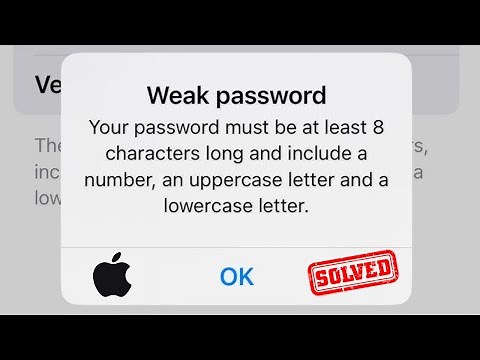 The Password Must Be At Least 8 Characters Include A Number An Uppercase Letter and Lowercase Letter