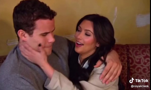 Kim Burps in Boyfriend's Face | Iconic Moment