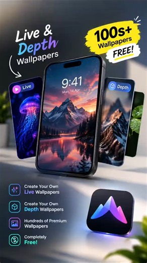 Day 7: This App Lets You Create Your Own LIVE & Depth Wallpapers! 🔥