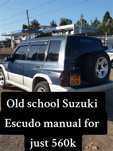 2000 Suzuki Escudo V6 Manual for Sale - 560k