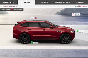 2017 Jaguar F-Pace Online Configurator Confirms U.S. Lineup, Pricing