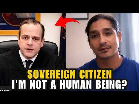 Sovereign Citizen Gets DESTROYED By Judge After Saying 'I'm Not A Human Being'