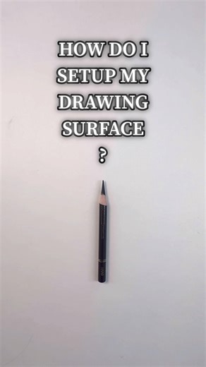 How do I setup my drawing surface? #artistsetup #artisttools #artspace #artist #asmrart #asmr