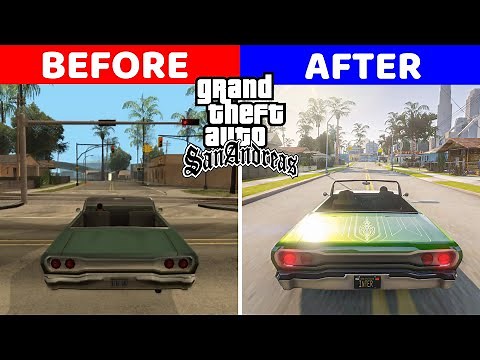GTA San Andreas With Ultra Realistic Graphics Mod (Installation) For Low End PC!