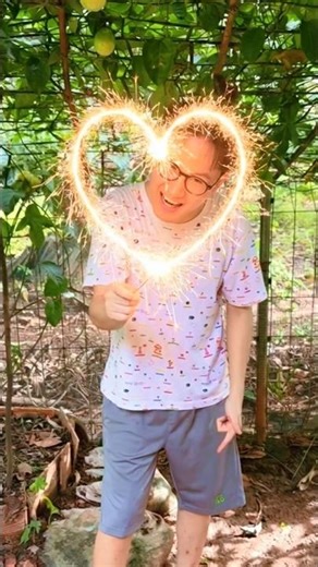 MAKE A HEART FROM FIREWORKS! #experiment #comedy #entertainment #funny #drama #soap opera