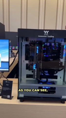 The Immersion Cooling PC from Thermaltake!