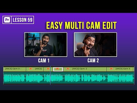 How to Edit Multi Camera Sequence in Premiere Pro | EP 59