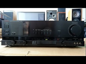 Luxman LV-105 Hybrid amplifier tested on B&O Beovox M100 and Canton RC-L