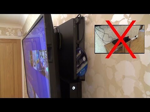 How to HIDE / NEATEN your GAMES CONSOLES