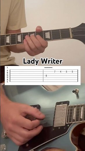 Lady Writer - Dire Straits | Tabs #guitar #guitarist #guitarlessons #ladywriter #direstraits