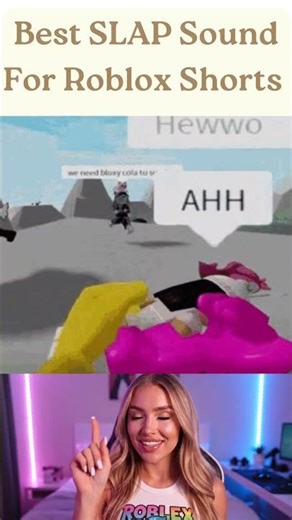 Funniest Slap Sound I heard today #robloxslapbattles