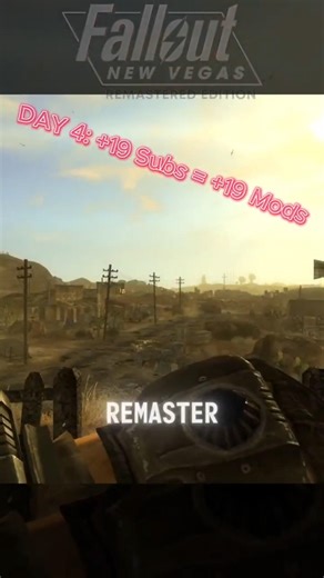Fallout New Vegas Remastered: 1 SUB = 1 MOD (Day 4)