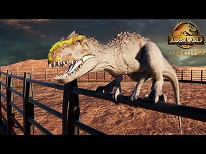 INDOMINUS REX Climbs Fence to Escape Enclosure and Attacks Hippos and Guests | JWE 2