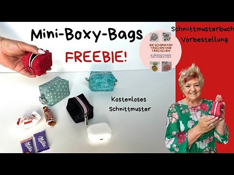 ✨ Sew a mini boxy bag – in 2 sizes with a free pattern ✨