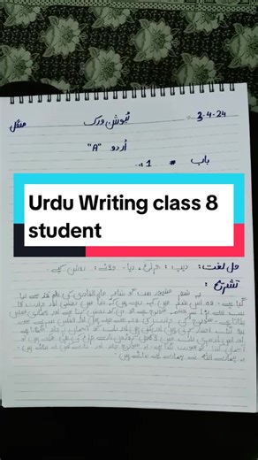 Urdu Writing Class 8: Essay Tips and Examples