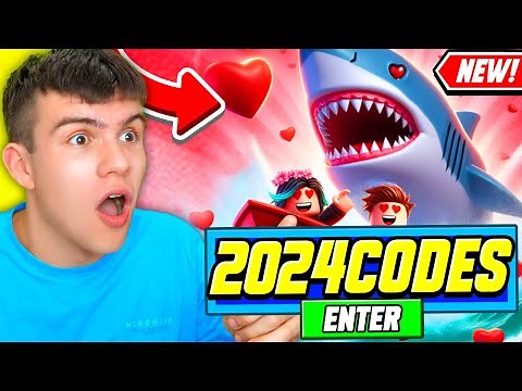 *NEW* ALL WORKING VALENTINES EVENT CODES FOR SHARKBITE 2! ROBLOX SHARKBITE 2 CODES