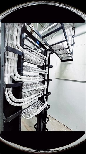Rack and Patch Panel #rack #panel #poe #rj45 #elv