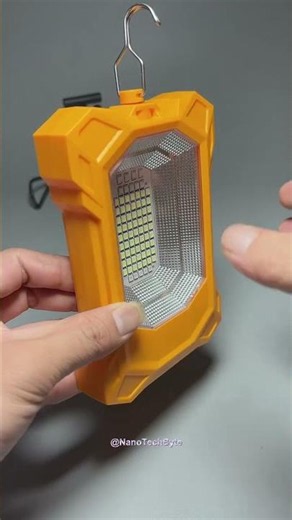 Power Out? This Light Has You Covered! 💡#NanoTechByte #SolarLight