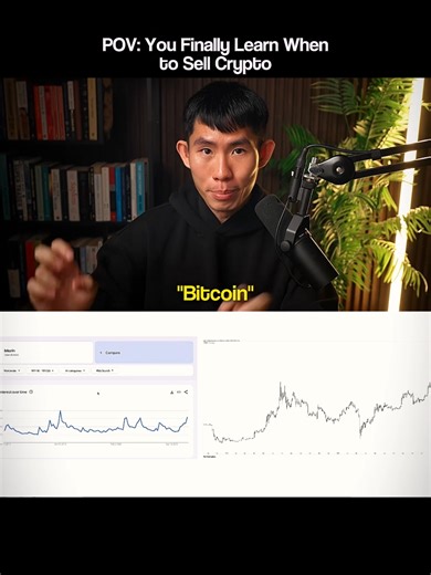 POV: You finally learn when to sell crypto #money #investing #trading #forex #crypto