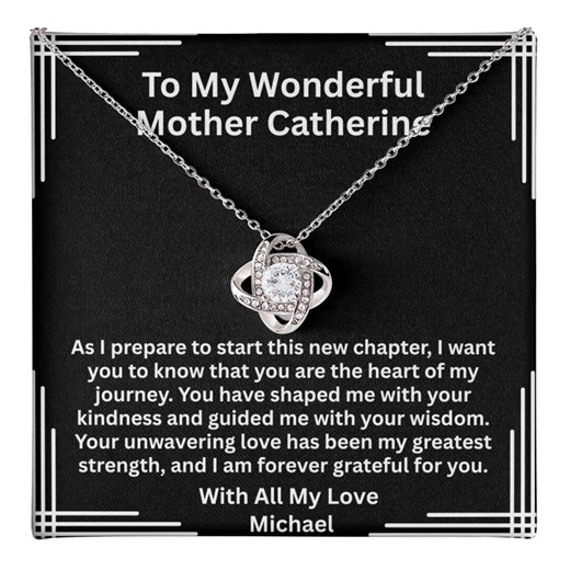 Mother of the Groom Gift From Groom, Emotional Wedding Necklace, Thank You Mom Jewelry, Sentimental Keepsake, Wedding Gift for Mother - Etsy