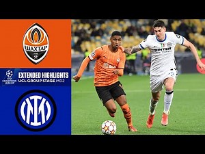 Shakhtar Donetsk vs. Inter Milan: Extended Highlights | UCL Group Stage MD 2 | CBS Sports Golazo