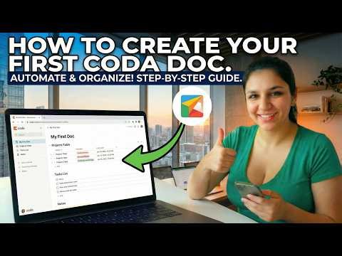 how to create your first Coda doc (quick guide)