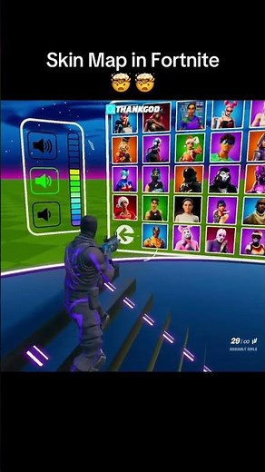 Free Skin Map! 🏆 #1v1 #foryou #fortnite