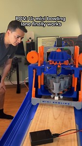 Putting everything together and IT FINALLY WORKS!! #engineering #bowling #3dprinting #mechanicalengineering #stem #robotics | Danny Lum