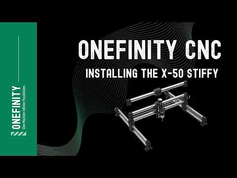 Installing the X-50 Stiffy Rail on Pro and Gen 1 Elite Series Machines.