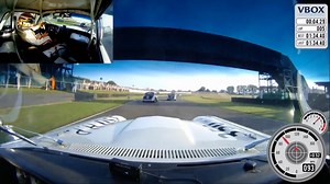 POV: You’re Fred Shepherd hunting down a pair of #Jaguar Mk1s in the #Ford Thunderbird at the #GoodwoodRevival | The Goodwood Revival
