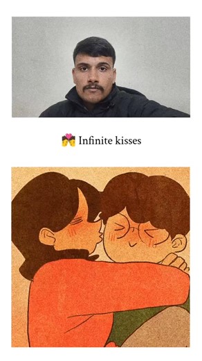 Infinite kisses 😘 Video by @puuung1 #reels #viral | md_budania