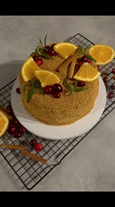 Russisk honningkake ✨🍯 #honningkake #medovik | Kaker på Husøy Senja