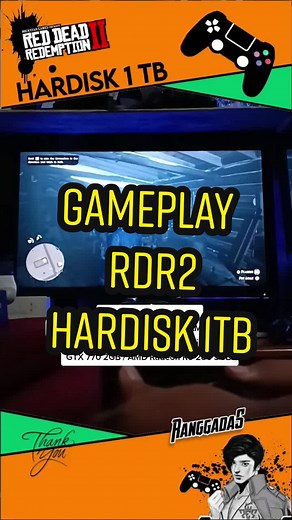 Hardisk 1TB Full Game Tampilan PS4/PS5
