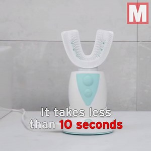 45K views · 77 reactions | This device brushes your teeth for you - would you try it? | The Mirror | Facebook