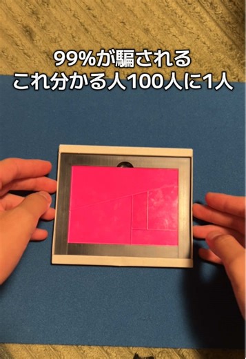 物理的に不可能なパズルトリック#マジック #マジシャン #手品 #magic #magician