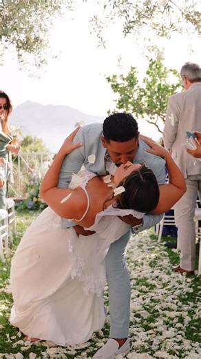 ALDI All The Time 💙🧡💛 on Instagram: "Our Wedding Video trailer 🤍💙💛 We had our wedding in Italy this summer and it was the best decision we ever made! If you’re thinking about having a small wedding abroad with your closest family and friends, here’s your sign ❤️ & I so appreciate all of you on this Aldi journey who have supported Eric and I from the beginning!! Special thanks to: Videographer- @gaetanovivenziofilms Planner - @serenannunziata_weddin