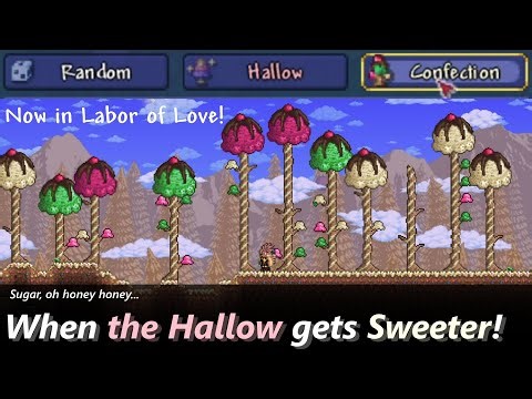 The Confection of Terraria, in 1.4.4 ─ Hallow biome 2.0 is here and sweeter!