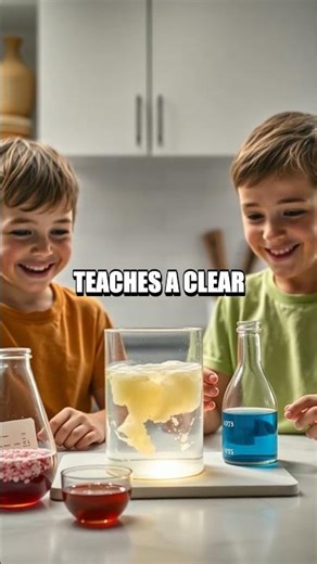 Kitchen Counter Science Five Safe Experiments for Curious Minds