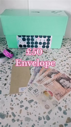 Envelope Savings Challenge Week 50 Update