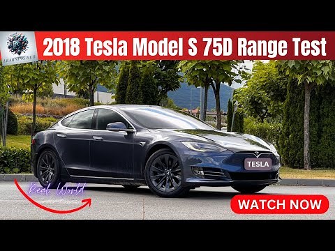 2018 Tesla Model S 75D real world range test #tesla #teslamodels