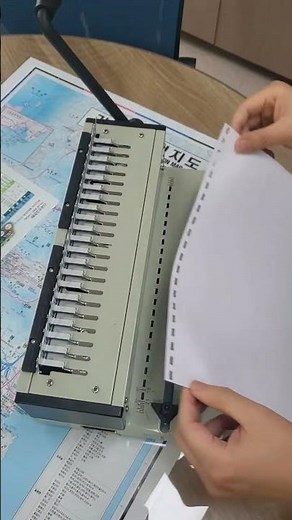 스프링 제본 사용법(카피어랜드)