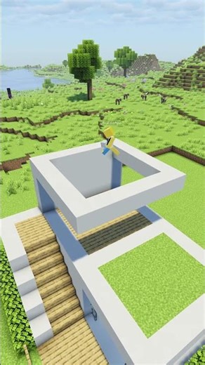 Modern House in Minecraft