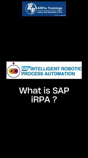 What is SAP iRPA?