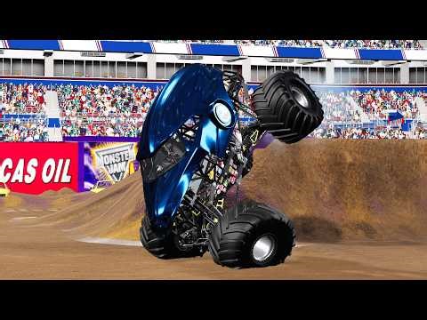 Crashes and Saves #75 I BeamNG.Drive Monster Jam