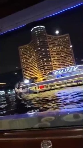 musical night cruise experience "riers on Chao Faraya river . bangkok's "Noha cruise" experience✨🚣