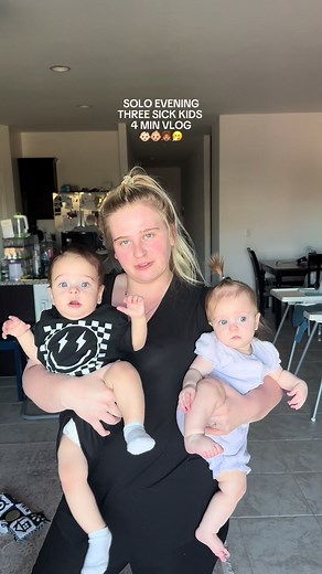very delayed post because ALL THREE kids do infact have EAR INFECTIONS🥲 #toddlermom #twinmom #twins #nightroutine #vlog