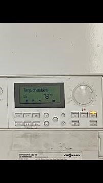 Remise en pression Chaudière Viessmann Vitodens 222-W
