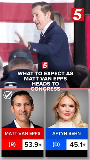 What’s next for Matt Van Epps in Congress? NC5's Chris Davis has more from election night. | NewsChannel 5 Nashville