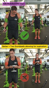 23K views · 123 reactions |  Useless Biceps Exercise: The Waiter Curl It looks cool, but limits your outward flexion, meaning less activation and less growth. ✅ Better Option: Use two dumbbells so you can fully supinate and contract your biceps for maximum results #bicepworkout #armday #fitnesstips #gymform #strengthtraining #bodybuildingadvice #workoutsmart #trainingtips #fitnesscoach #muscleactivation | Maik Wiedenbach | Facebook